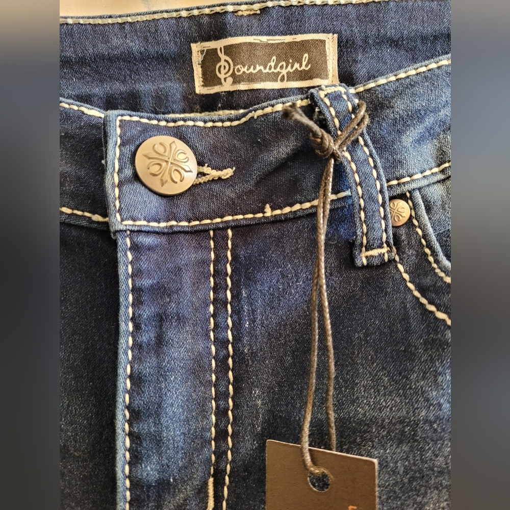 Junior Girl Jeans size 5 - Picture 7 of 9